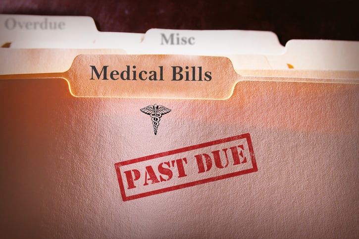 high medical bills air ambulance